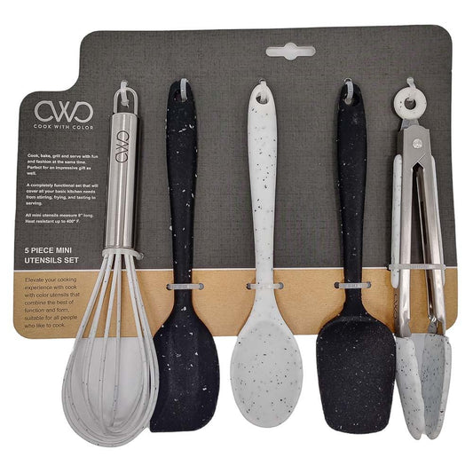 Juego de Cucharon Cook With Color 5 Piezas