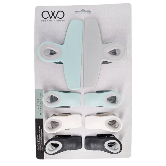 Clips Para Bolsas Cook With Color Set 8 Piezas