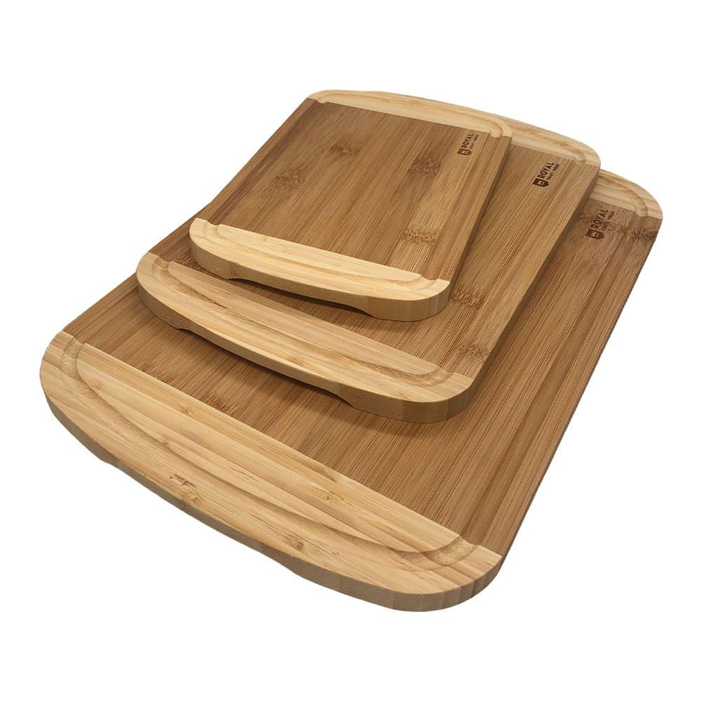 Set de Tablas de Picar Great Buy de Bambú 3 Piezas