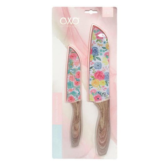 Set de Cuchillos Great Buy 2 Piezas-Estampado