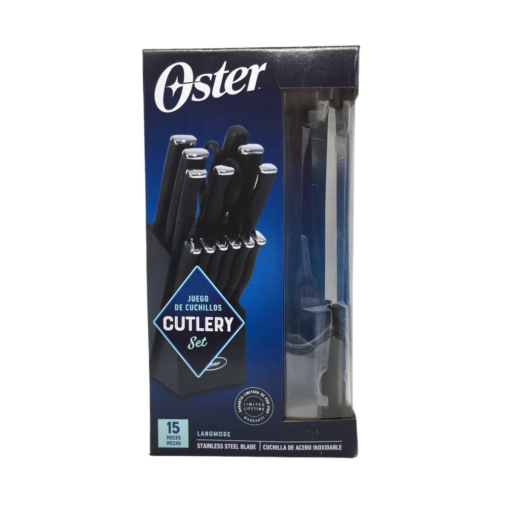 Set De Cuchillo Gibson De 15Pz Langmore Negro