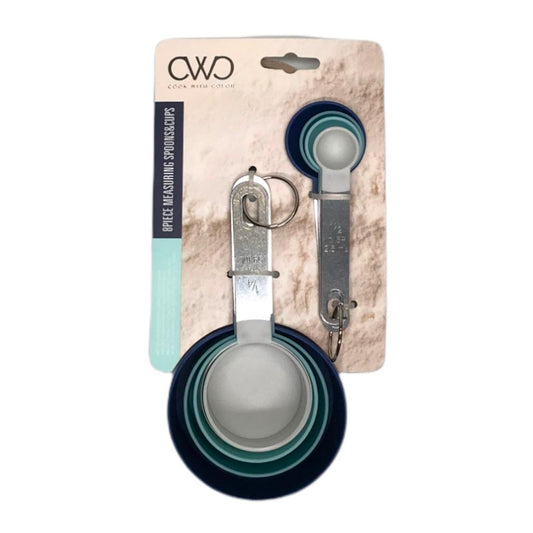 Cucharas de Medir Cook With Color de Plástico 8 Piezas