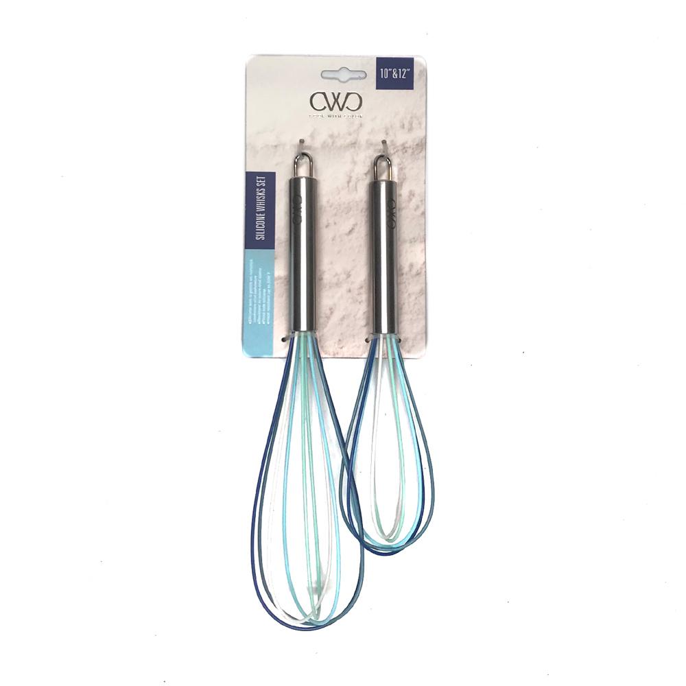 Batidor Cook With Color Manual de Plástico 2 Piezas