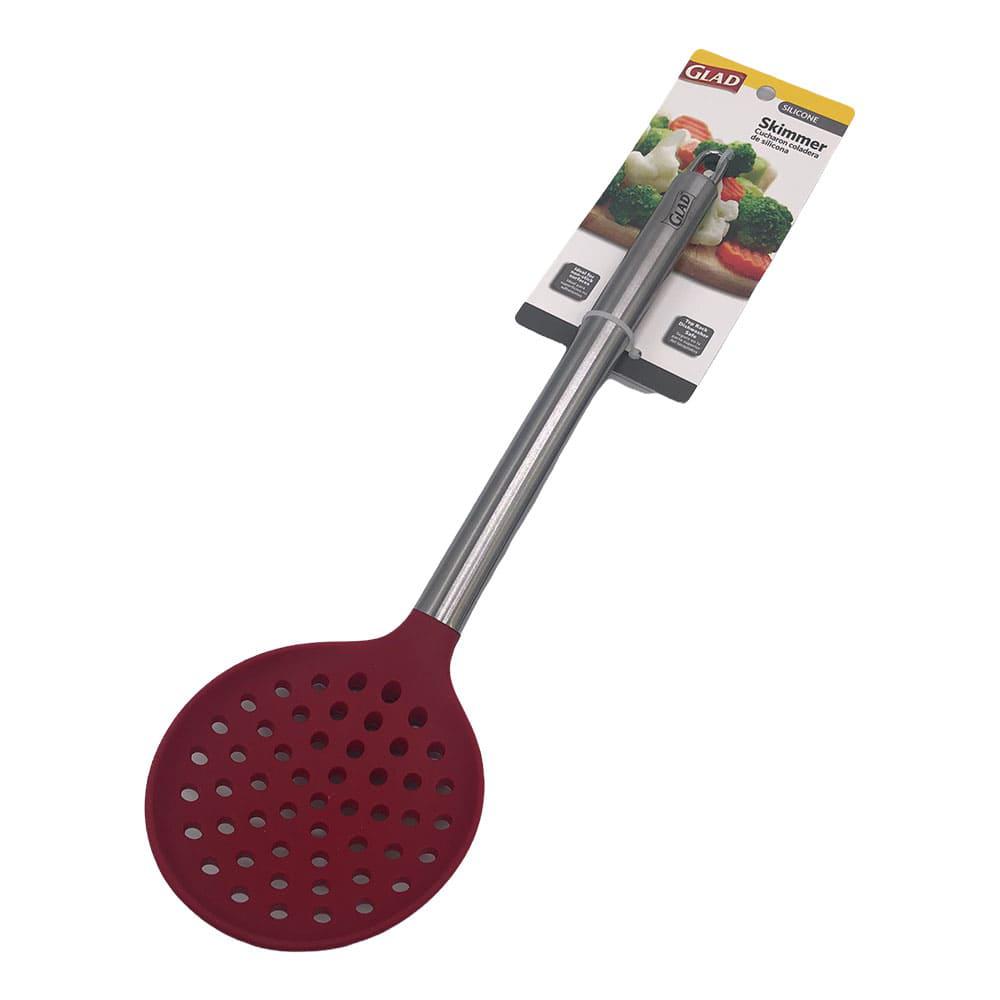 Cucharon Con Hueco Glad de Silicon 13"