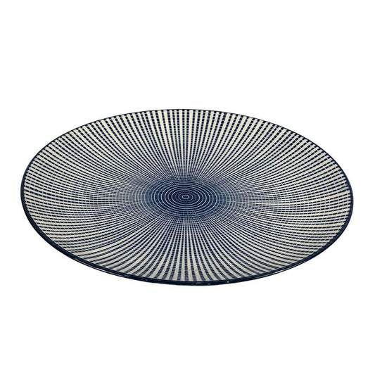 Plato Llano de Cerámica Home Elegance 10.5''