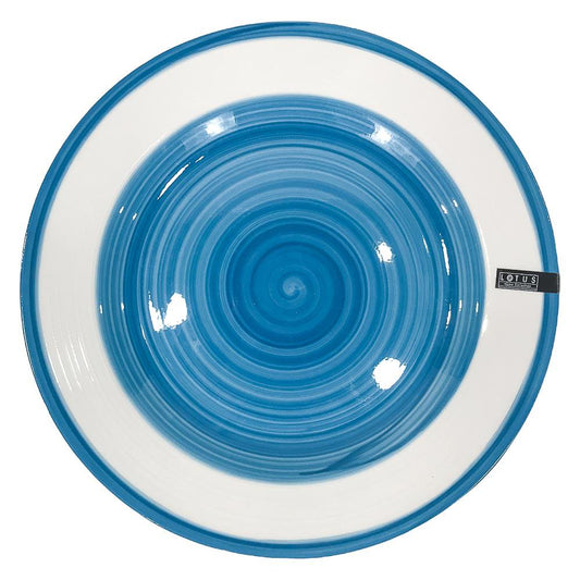 Plato Llano Lotus de Cerámica 10''