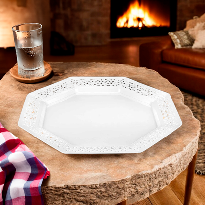 Plato Llano Lillian Plástico 11"