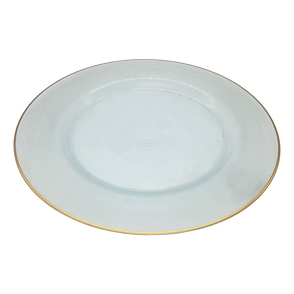 Plato Llano Favorim Group de Vidrio 12.5"
