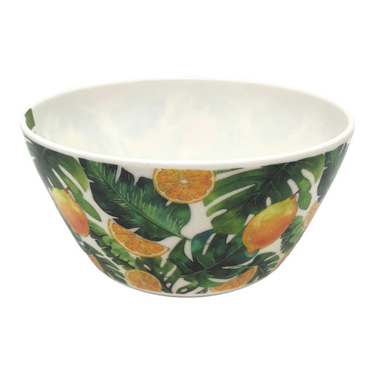 Bowl Fine Casas Melamina Estamp Naranja
