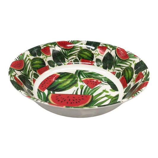 Plato Hondo Fine Casa 9" Melamina Estam Sandia