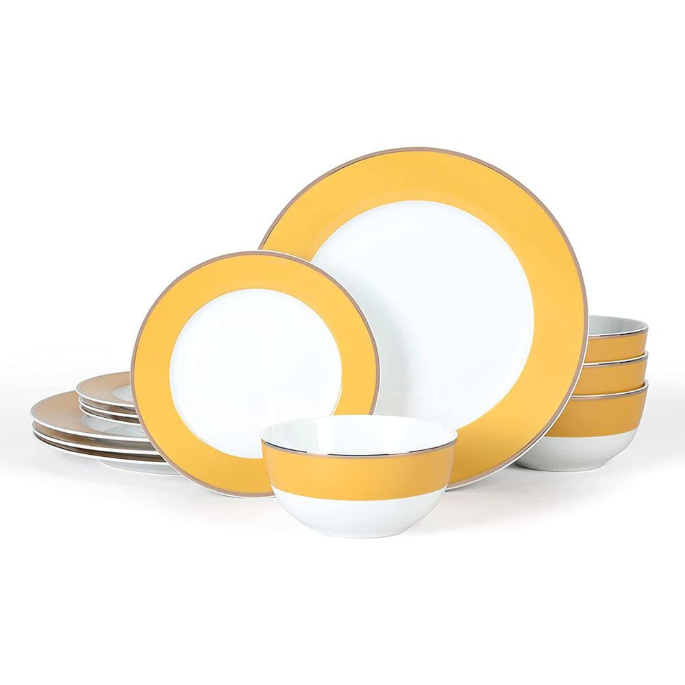 Vajilla de Cerámica Gibson Gracie 12 Piezas