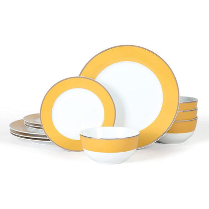 Vajilla de Cerámica Gibson Gracie 12 Piezas