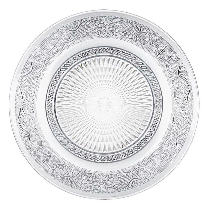 Plato Soho 12" Vidrio Clear