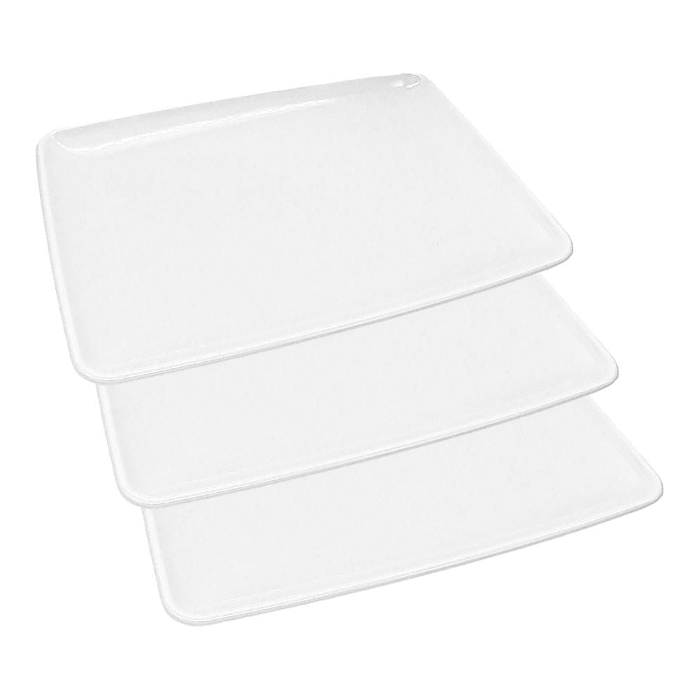 Bandeja Para Servir Lillian Rectangular 3 Piezas