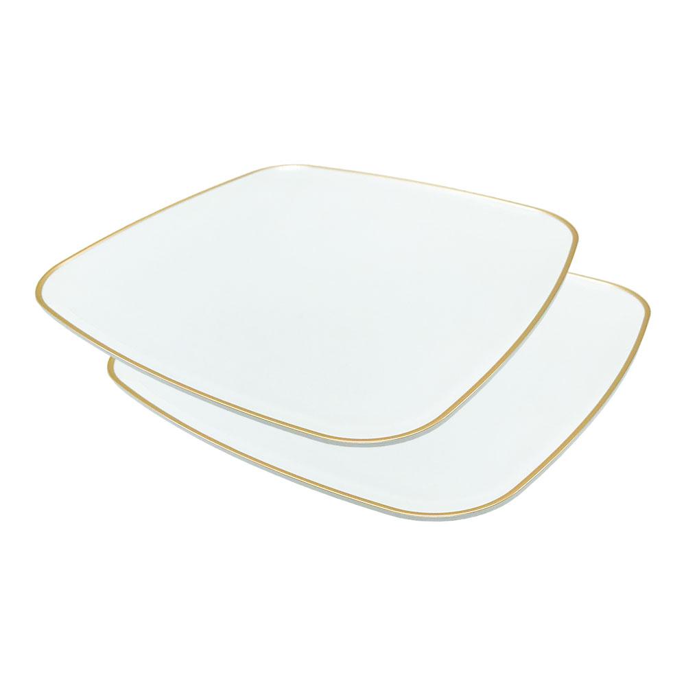 Bandeja Para Servir Lillian Cuadrada 2 Piezas