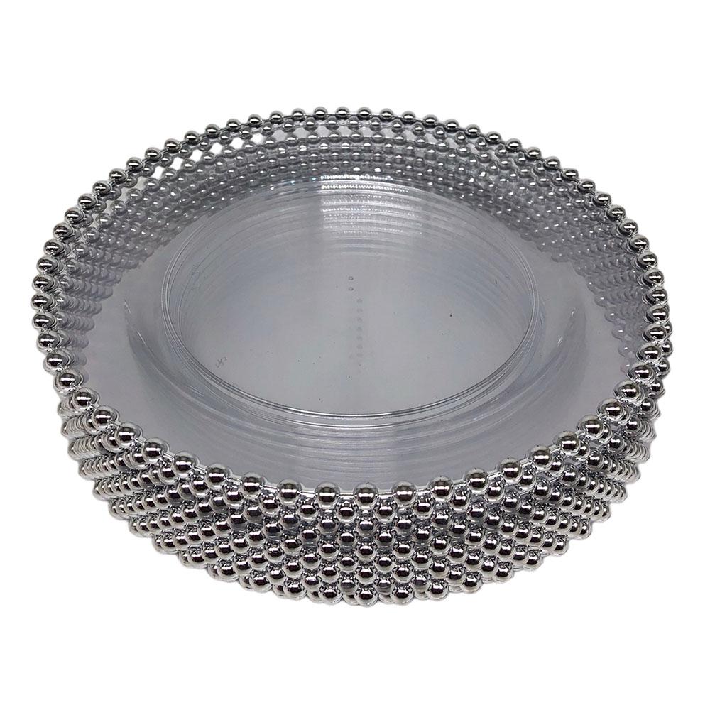 Platos Llanos Lillian Reutilizables 10 Piezas