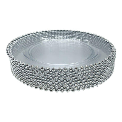 Platos Llanos Lillian Reutilizables 10 Piezas