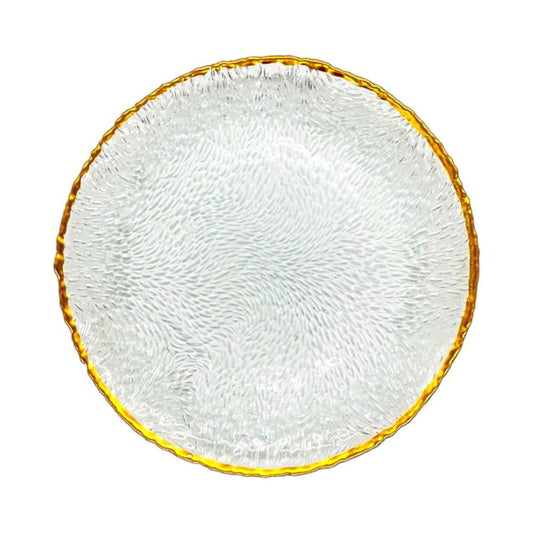 Plato Llano Favorim Group de Vidrio 8"
