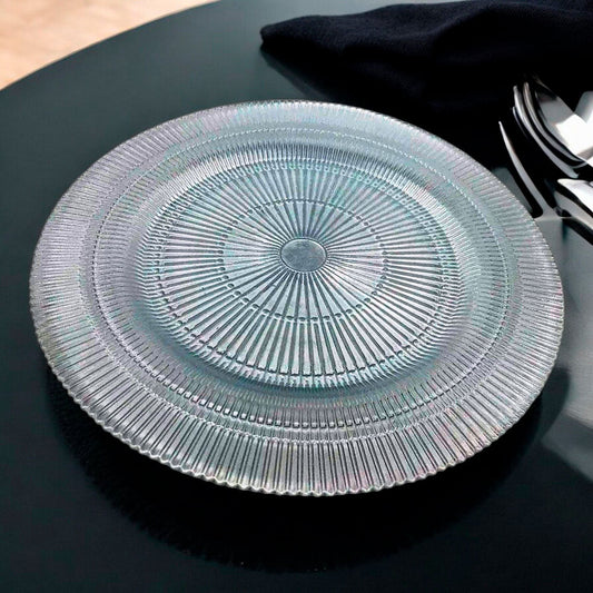 Plato Llano Favorim Group de Vidrio 13" 128771