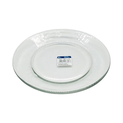 Plato Crisa Llano de Vidrio Para Postre 7.5"