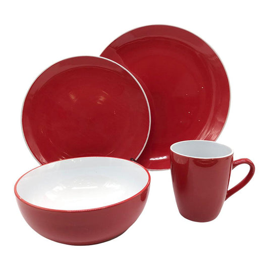 Juego de Vajilla Home Elegance de Cerámica 16 Piezas