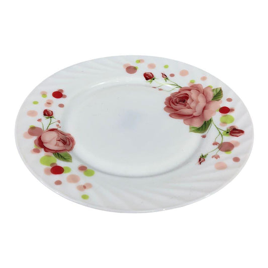 Plato Llano de Cerámica Home ELegance 10"