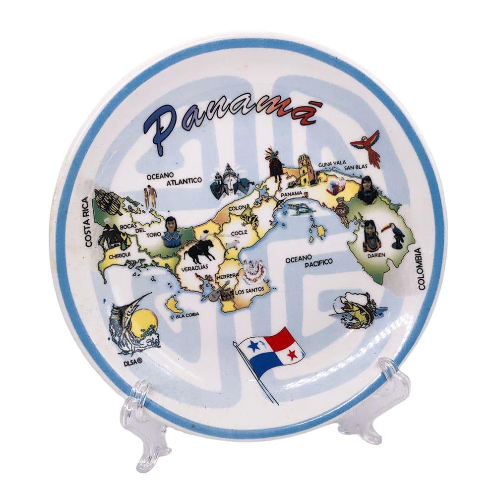 Plato Mola Panamá de Cerámica 6"