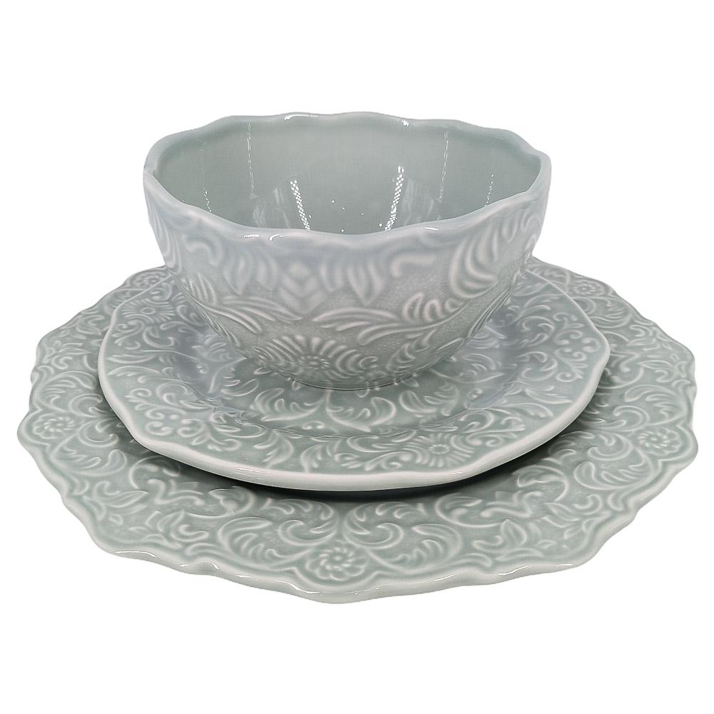 Juego de Vajilla Gibson Madeira 3 Piezas