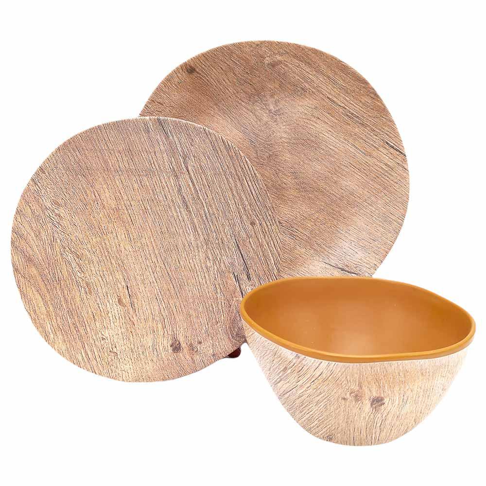 Vajilla de Melamina Gibson 12 Piezas