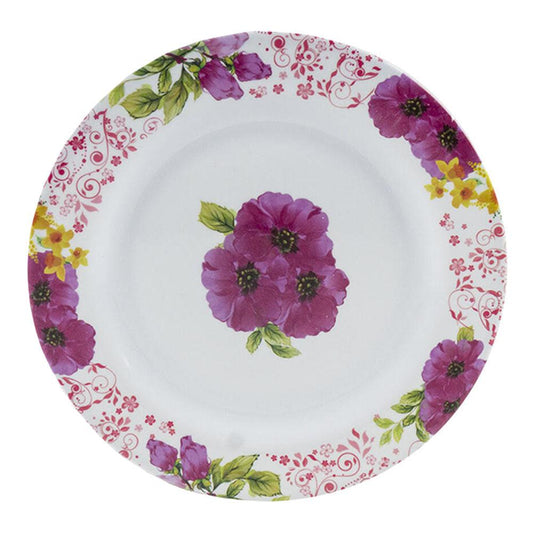 Plato Llano Simply Home de Melamina Flower 8"