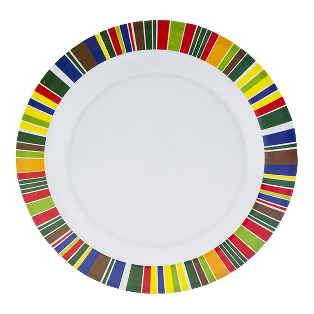 Plato Llano Four Season de Melamina 10"