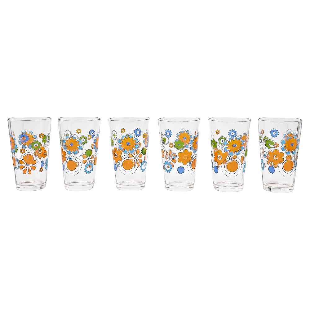 Vasos Home 16 oz Vidrio Set 6 Piezas