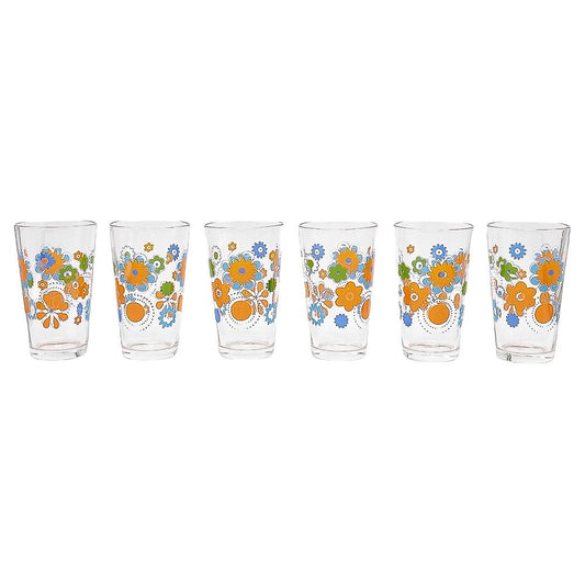 Vasos Home 16 oz Vidrio Set 6 Piezas