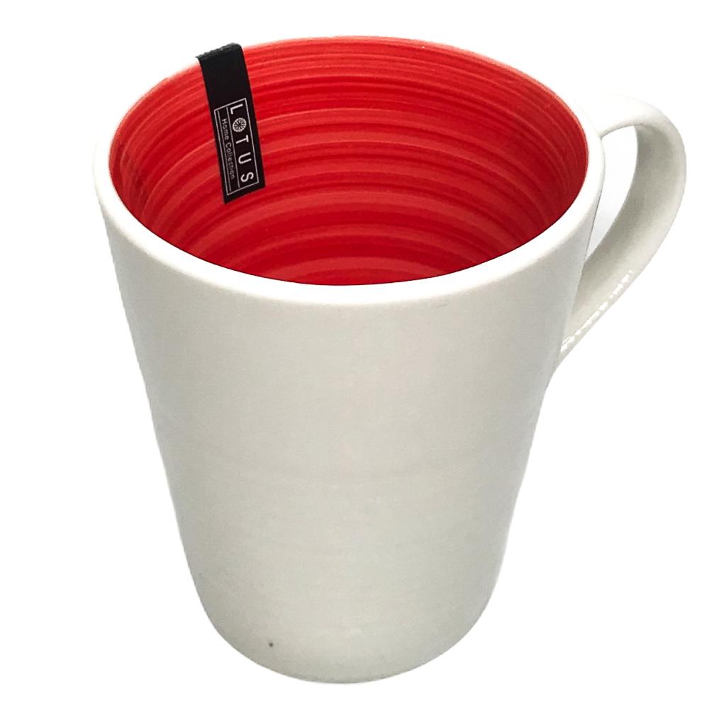 Taza de Cerámica Lotus de 12 oz