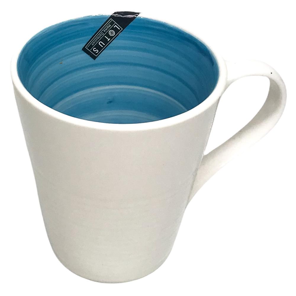 Taza de Cerámica Lotus de 12 oz
