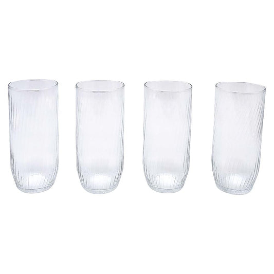 Vasos Crisa 15.7 oz Vidrio Set 4 Piezas