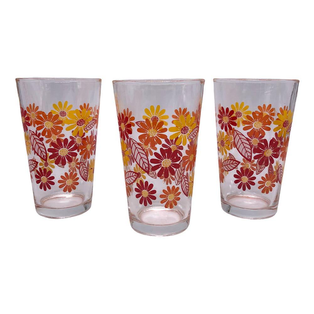 Vaso Homestar de Vidrio 15 cm 3 Piezas