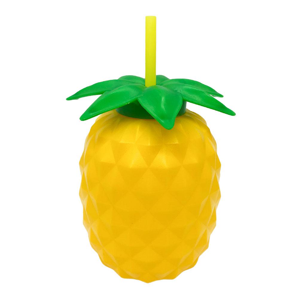 Vaso Plástico Qlux Con Carrizo