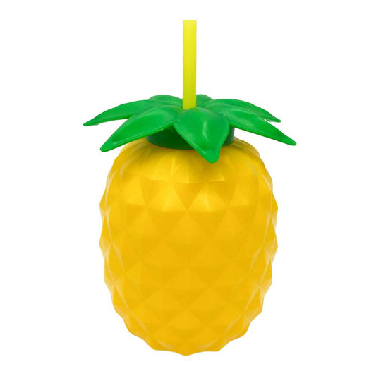 Vaso Plástico Qlux Con Carrizo