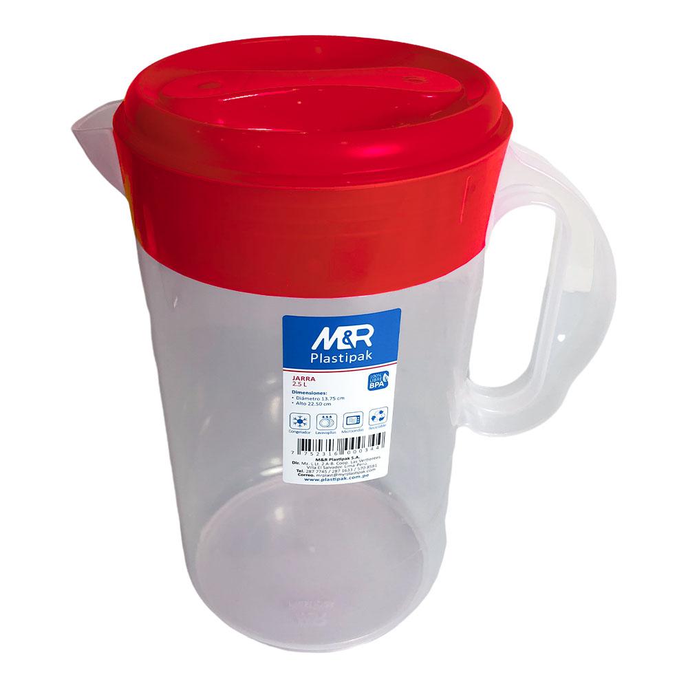 Jarra Plastipak de Plástico 4 L - Surtido