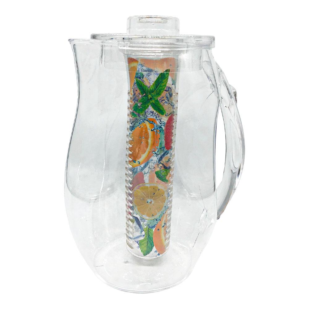 Jarra Acrilica Silver One 2.51L Con Infusor