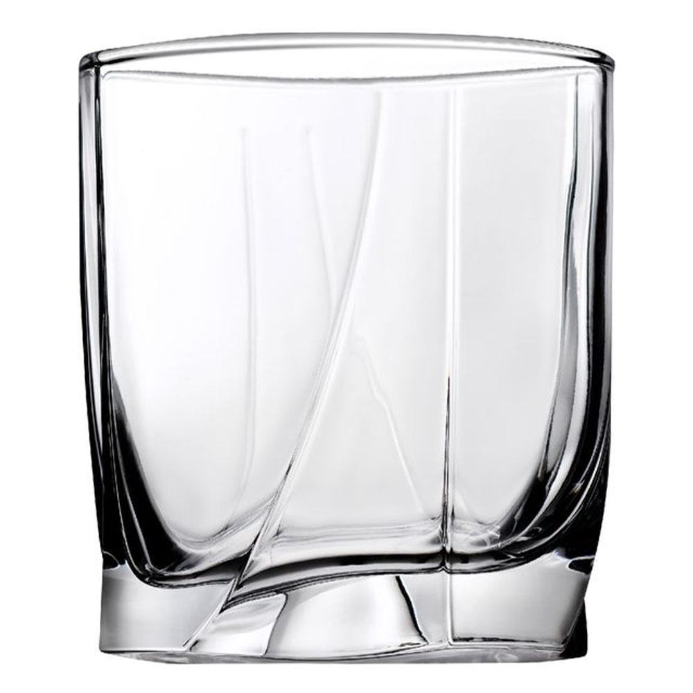 Vasos de Vidrio Pasabahce Whis Luna 12 oz 6 Piezas