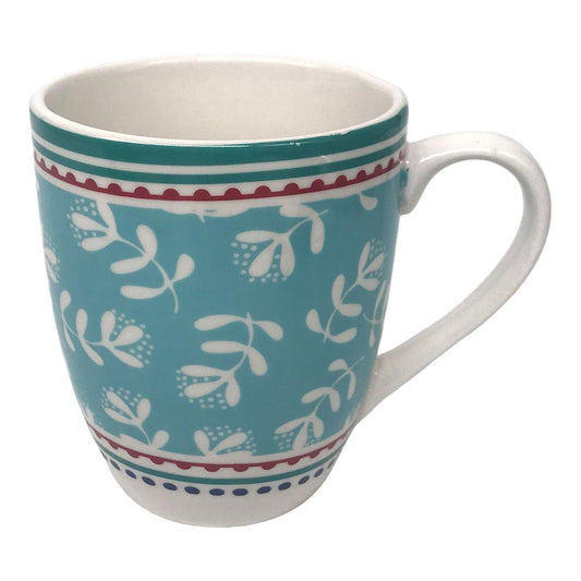 Taza de Cerámica Gibson Village Vines Green 12 oz