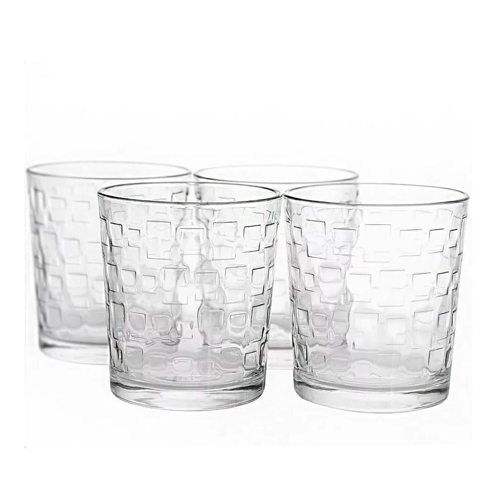 Vaso de Vidrio Gibson 13 oz 4 Piezas