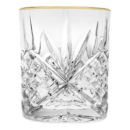 Vasos de Vidrio Studio Cristal Dublin 4 Piezas