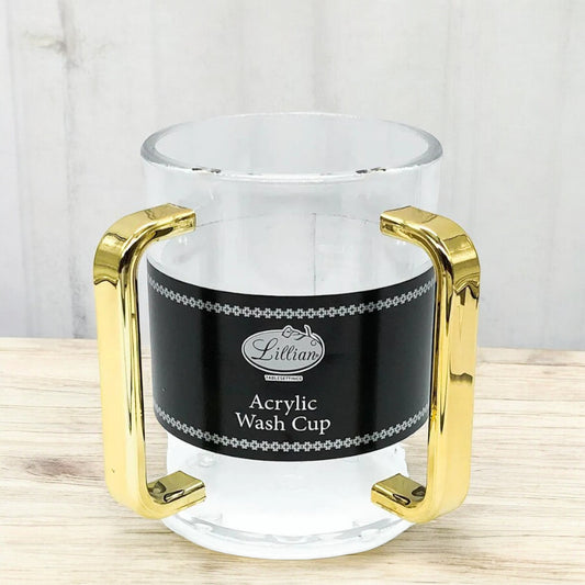 Taza Acrílica Multiusos Lillian / 26 Onzas / Asas Doradas