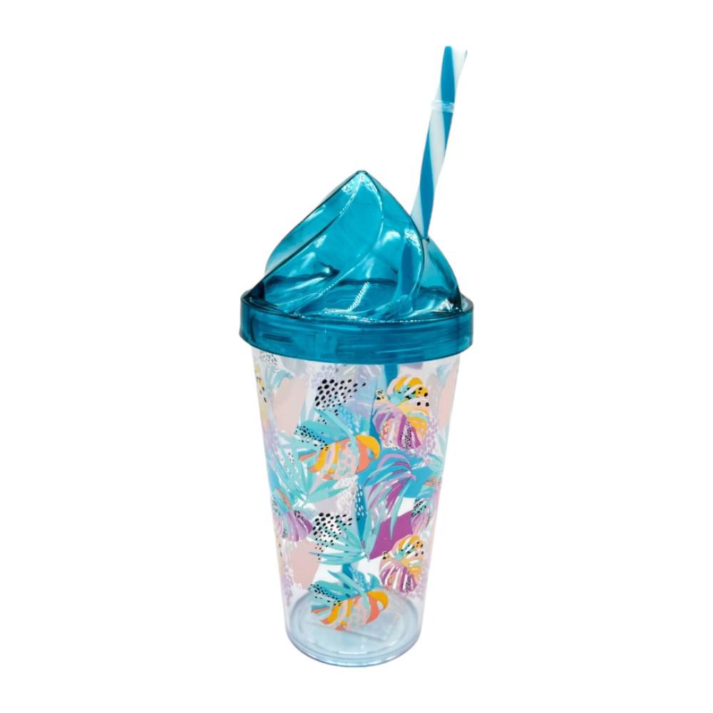 Vaso Acrilico Herevin de 18 Onzas Estampado