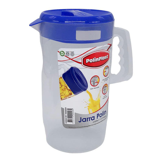 Jarra Polinplast Plástico 2.6 L - Surtido