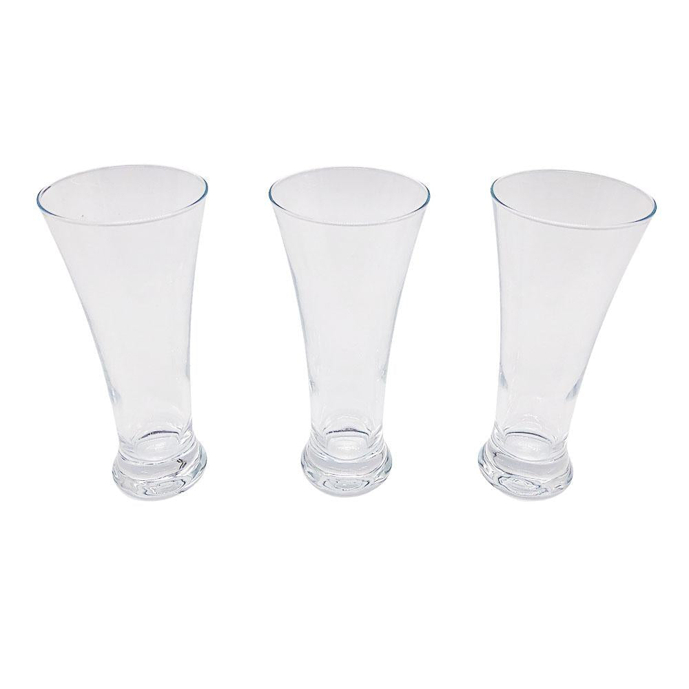 Vaso de Vidrio Cervecero Pub 3 Piezas Pasabahce