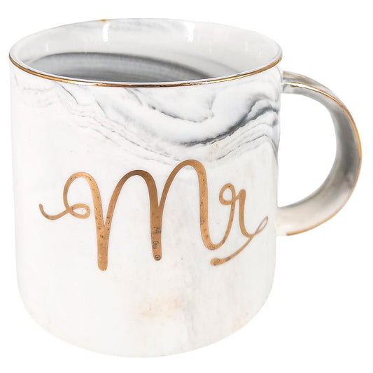 Taza Home Elegance Cerámica Mr & Mrs - Surtido